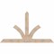 Ekena Millwork Richland Smooth Timber Gable Bracket, Douglas Fir, 84"W x 49"H x 5 1/2"D x 5 1/2"F, 14/12 Pitch GBW084X49X0606RIC00SDF - alternate 1